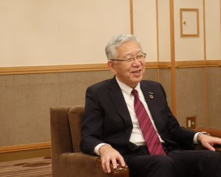 旭化成の小堀秀毅社長、ノーベル化学賞受賞者を輩出した技術力でアジア地域でのプレゼンス発揮に自信