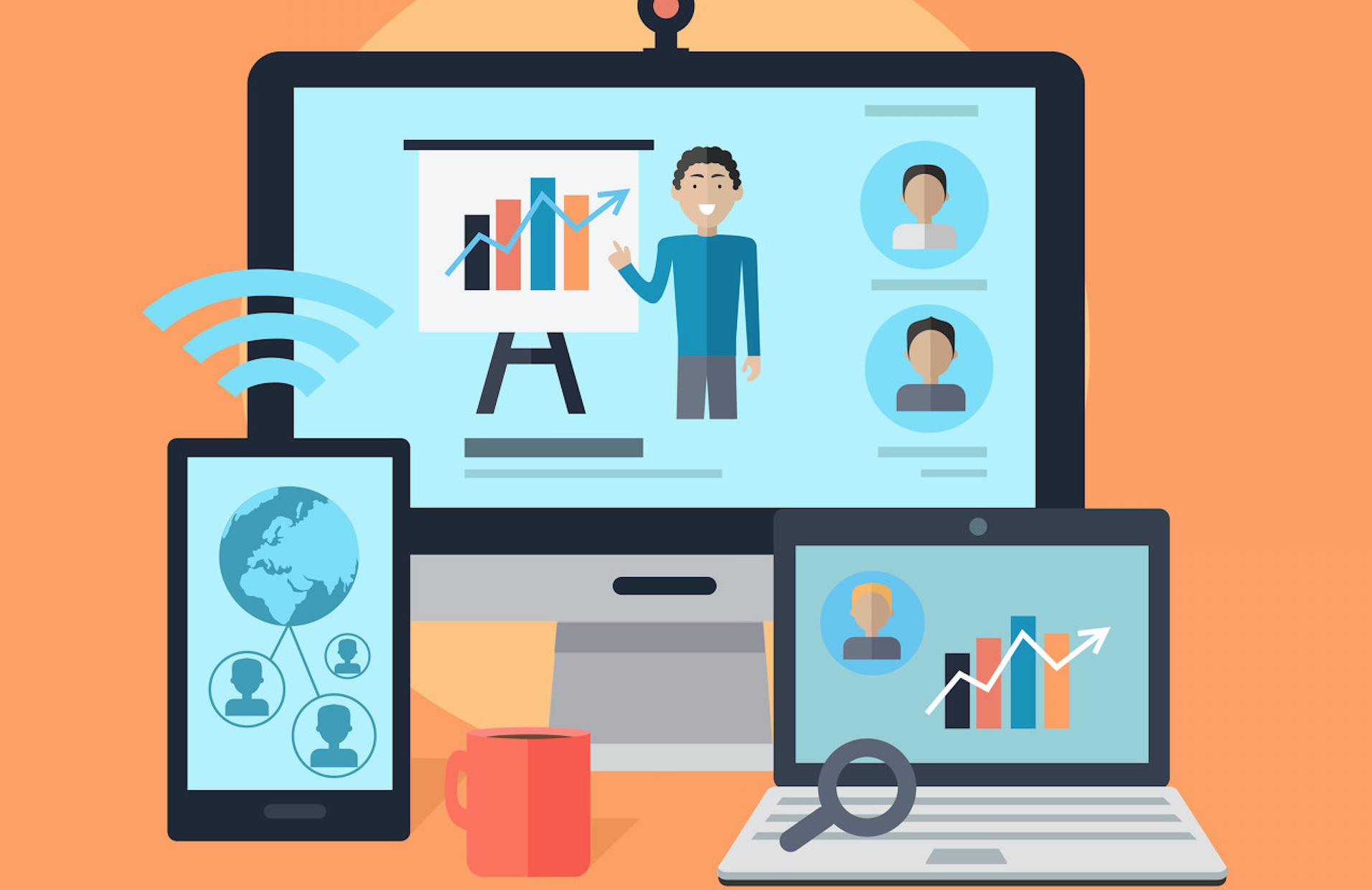 新型肺炎による在宅勤務の急増　コラボレーションツールは本当に成長できるのか