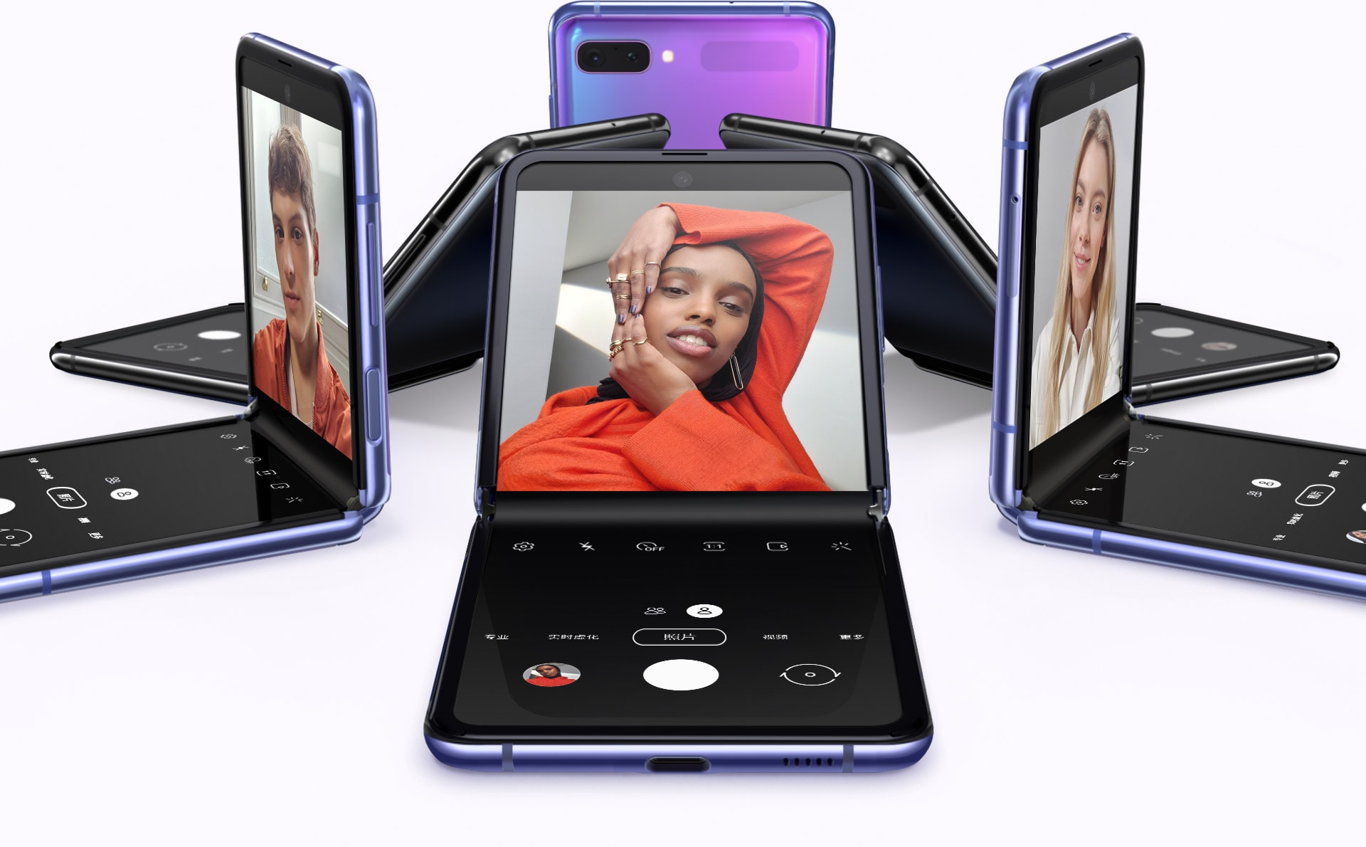 ガラケーを彷彿させる「タテ折りスマホ」 サムスンが「Galaxy Z
