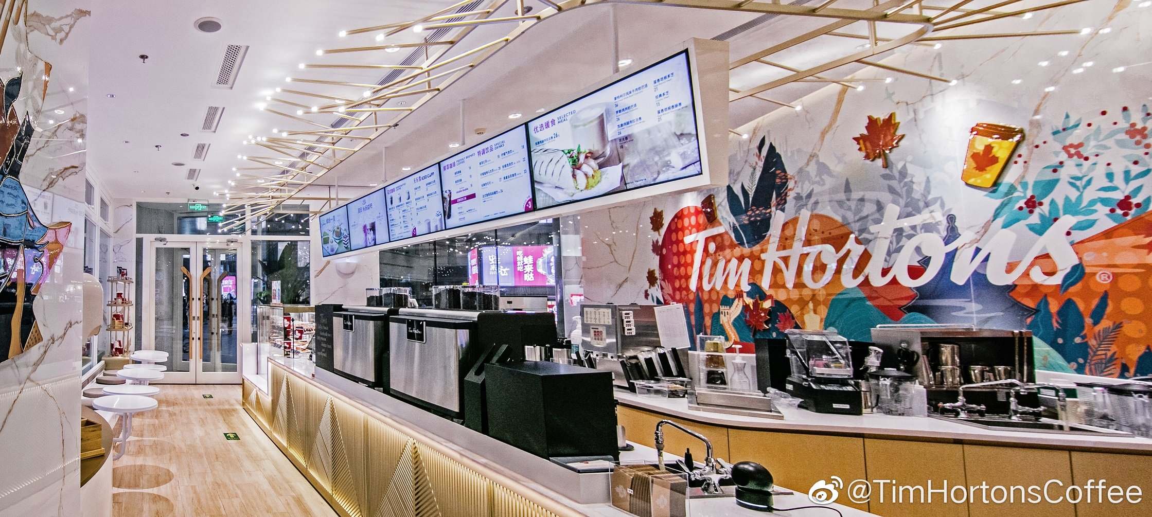 果てしなき中国カフェ戦争、カナダ大手チェーン「ティム・ホートンズ」が北京で開業