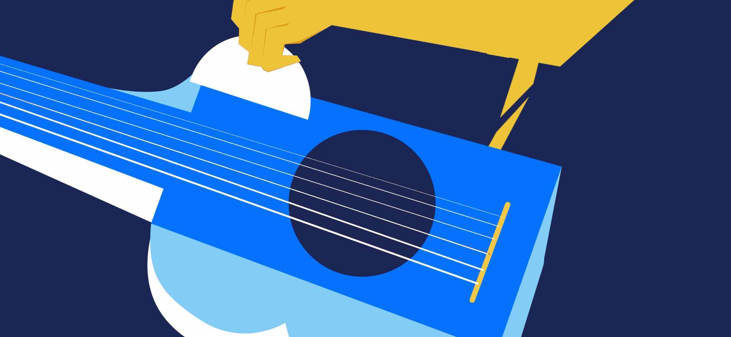 退屈な練習を「音ゲー」にした音楽アプリ　ギターやウクレレを楽しく習得