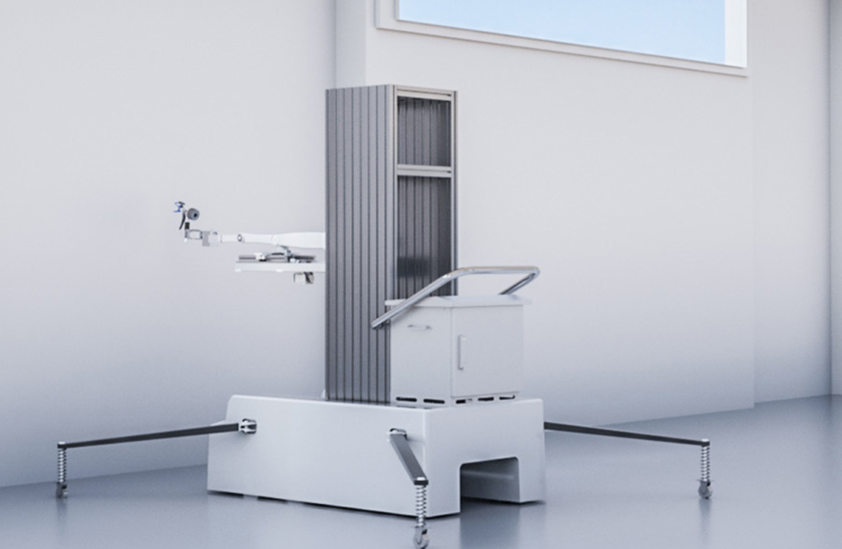 中国の巨大壁面塗装市場に立ち向かう　安全性・作業効率・コスト削減を実現する壁面加工ロボット