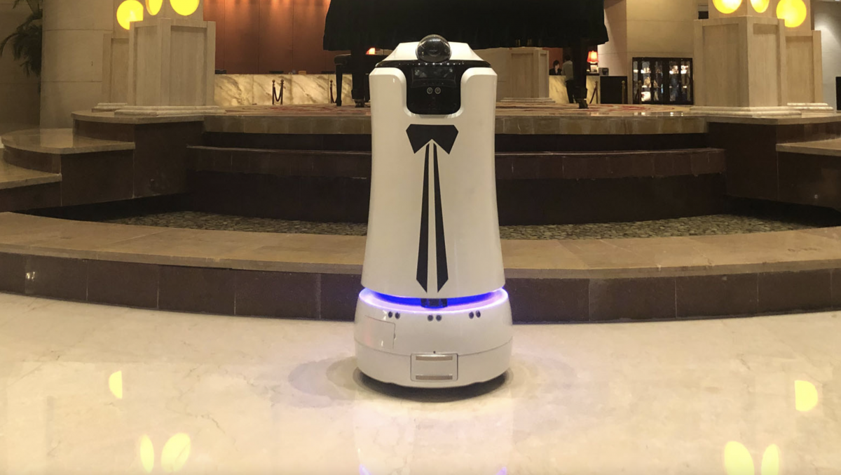 中国新興、ホテルに配送ロボットを派遣　人件費削減期待に1000カ所で導入