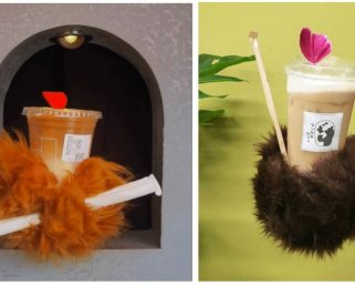 「パクリ」か「参考」か、大阪の「クマの手カフェ」が中国の超人気店酷似で物議