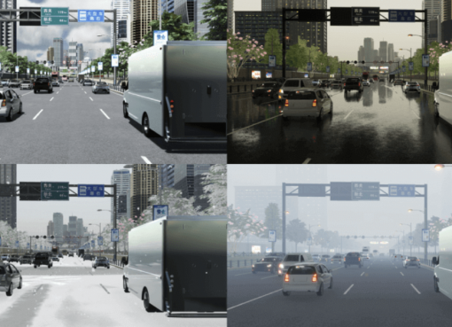 中国の自動運転シミュレーション「51Sim」、合成データで道路環境をリアルに再現