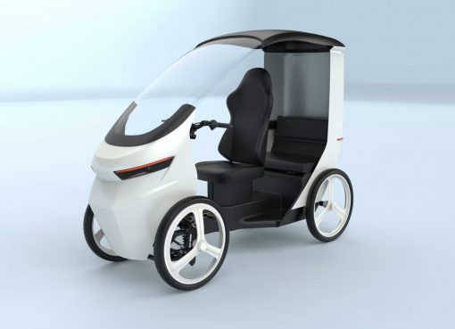 「ちょい乗り」に最適な電動ミニカー、中国企業が開発　車の屋根にソーラーパネル