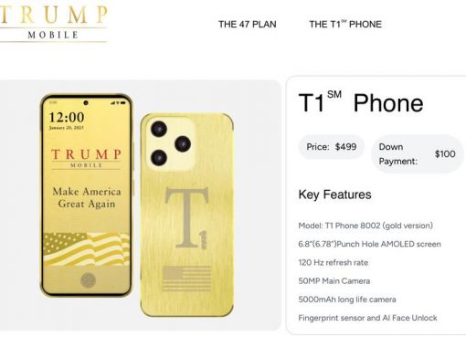 トランプの金ピカスマホ「T1」が予約開始⋯”完全米国製”をうたうも実は中国OEM？　