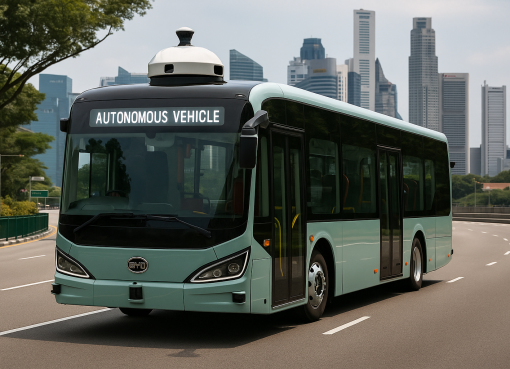 BYD、自動運転EVバスで海外初採用 シンガポールで実証開始へ