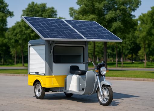 「三輪車が電力インフラに」　中国クリーンテック、太陽光発電モビリティで新興国市場を開拓