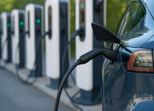 自動運転バスの路上走行試験、充電作業も無人化へ　山東省済南市