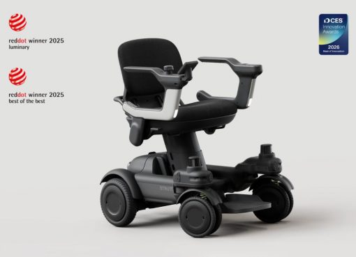 シンガポール「Strutt」、電動⾞椅⼦をスマートに　AIで運転⽀援賢く