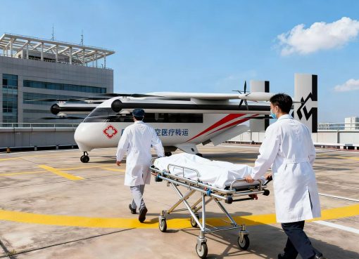 “15秒で担架搬入”7人乗りeVTOLが誕生　中国「Vision Aero」、医療救助用途で世界市場狙う