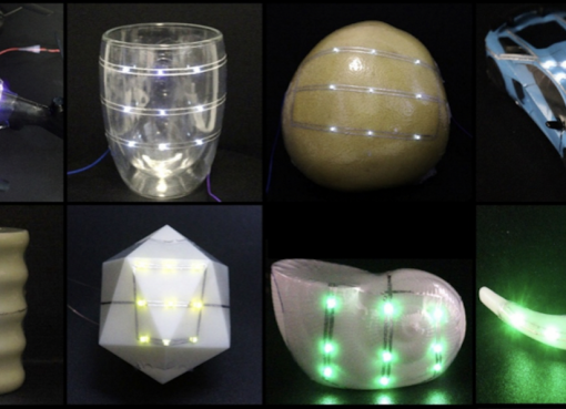 中国の研究者、不規則曲面に密着する高性能回路技術を開発