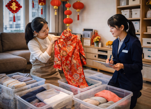 春節前の大掃除で整理収納アドバイザー大忙し　甘粛省