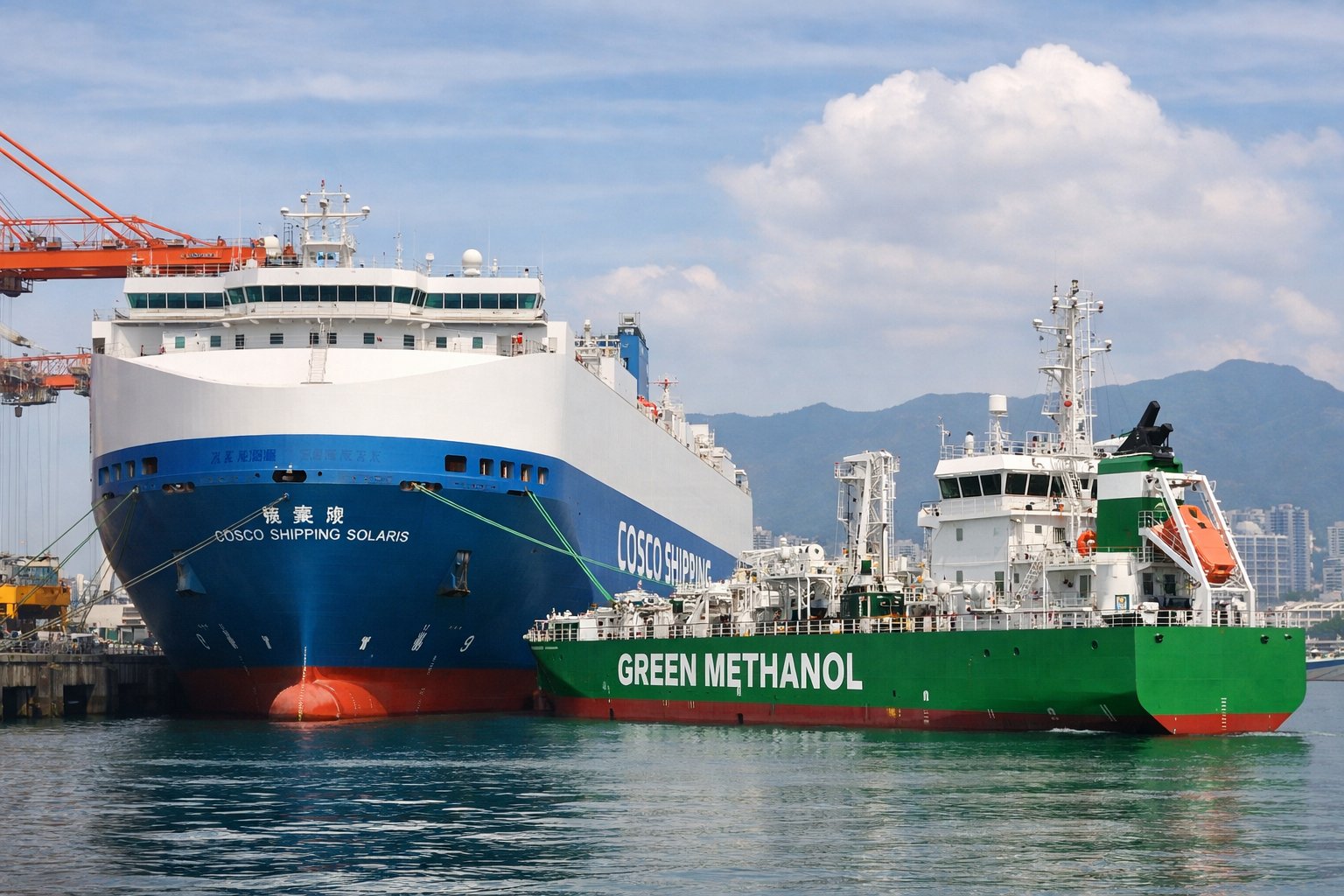 Japan Roro 香港、初のグリーンメタノール燃料供給 世界初RORO船に - 36Kr Japan | 最大級の中国テック・スタートアップ専門メディア